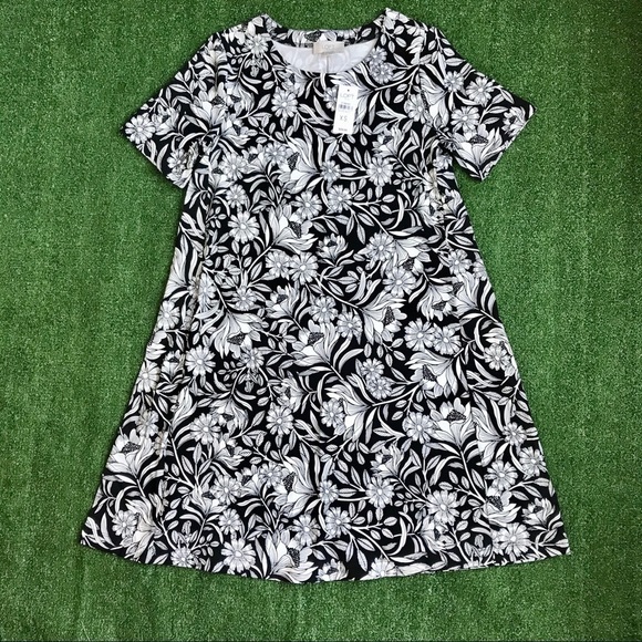 NWT LOFT Floral Dress - Picture 4 of 5